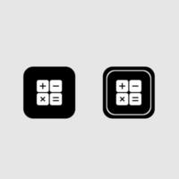 calculadora en vector para icono o ilustración