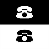 telephone icon in vector