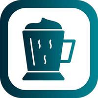 Coffee Latte Vector Icon Design