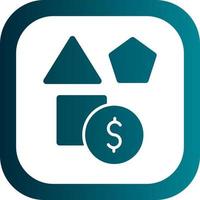 Game Money Vector Icon Design