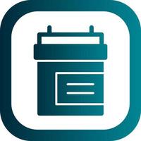 Camera Battery Vector Icon Design