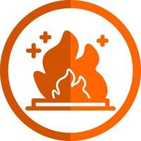 Fire Energy Vector Icon Design