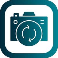 Front Camera Vector Icon Design