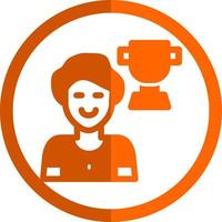 Achieving Goals Vector Icon Design