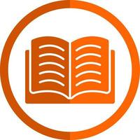 Open Book Vector Icon Design