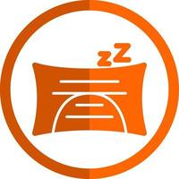 diseño de icono de vector de almohada de bebé