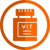 diseño de icono de vector de vitaminas