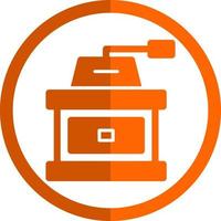 Coffee Mill Vector Icon Design