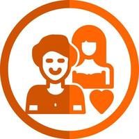 Relationship Vector Icon Design