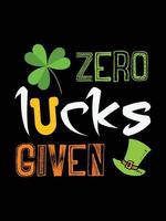 St. Patrick's day typography colorful Irish quote vector Lettering t-shirt design