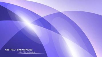 Abstract background with gradient curve shapes vector