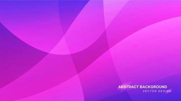 Abstract background with gradient curve shapes vector