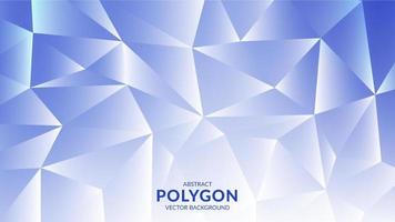 Modern abstract polygon shapes background vector