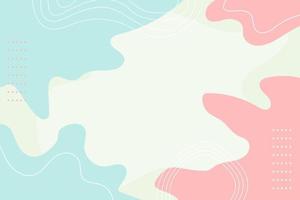 Pastel color background in abstract design vector