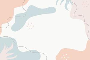 Pastel color background in abstract design vector