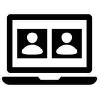 Video Conference is a simple editable icons thematics of Video Conference. Combine different elements to create eye-catching compositions that help you tell a better story for your lan vector