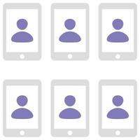 Video Conference is a simple editable icons thematics of Video Conference. Combine different elements to create eye-catching compositions that help you tell a better story for your lan vector