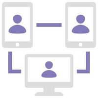 Video Conference is a simple editable icons thematics of Video Conference. Combine different elements to create eye-catching compositions that help you tell a better story for your lan vector