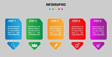 timeline info graphics design vector and marketing icons can be used for workflow layout, diagram, annual report, web design. business concept with icons options, step or process. illustration vector