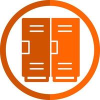 Locker Vector Icon Design
