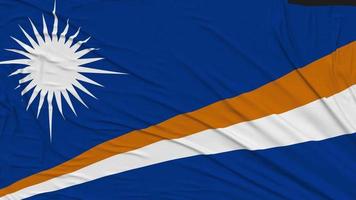 Marshall Islands Flag Cloth Removing From Screen, Intro, 3D Rendering, Chroma Key, Luma Matte video