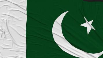 Pakistan Flag Cloth Removing From Screen, Intro, 3D Rendering, Chroma Key, Luma Matte video