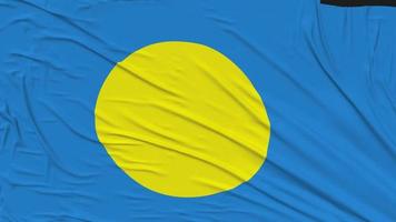 Palau Flag Cloth Removing From Screen, Intro, 3D Rendering, Chroma Key, Luma Matte video