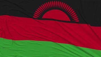 malawi bandera paño quitando desde pantalla, introducción, 3d representación, croma llave, luma mate video