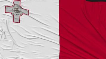 Malta bandera paño quitando desde pantalla, introducción, 3d representación, croma llave, luma mate video