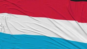 Luxembourg Flag Cloth Removing From Screen, Intro, 3D Rendering, Chroma Key, Luma Matte video
