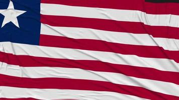 Liberia Flag Cloth Removing From Screen, Intro, 3D Rendering, Chroma Key, Luma Matte video