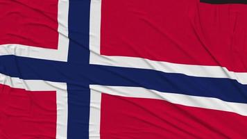 Norway Flag Cloth Removing From Screen, Intro, 3D Rendering, Chroma Key, Luma Matte video