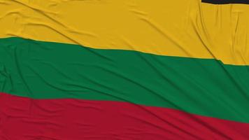 Lithuania Flag Cloth Removing From Screen, Intro, 3D Rendering, Chroma Key, Luma Matte video