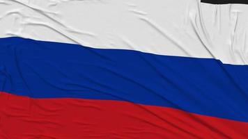 Russia Flag Cloth Removing From Screen, Intro, 3D Rendering, Chroma Key, Luma Matte video