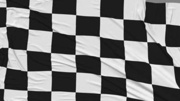 Racing Flag Cloth Removing From Screen, Intro, 3D Rendering, Chroma Key, Luma Matte video