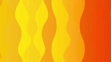 animated abstract pattern with geometric elements in orange tones gradient background video