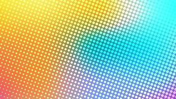 animated abstract pattern with geometric elements in multicolored tones gradient background video