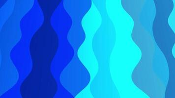 animated abstract pattern with geometric elements in blue tones gradient background video