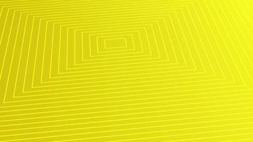 An abstract pattern animated with geometric elements in golden yellow tones. gradient background video