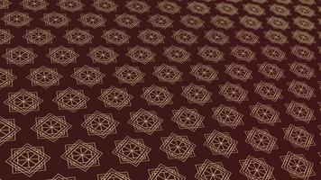 animated abstract pattern With geometric elements in retro vintage tones. gradient background video