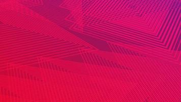 animated abstract pattern with geometric elements in pink tones gradient background video