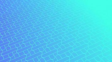 animated abstract pattern with geometric elements in blue tones gradient background video