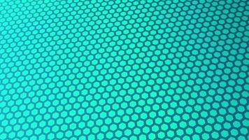 animated abstract pattern with geometric elements in blue-green tones gradient background video