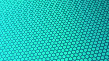 animated abstract pattern with geometric elements in blue-green tones gradient background video