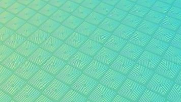 animated abstract pattern with geometric elements in blue-green tones gradient background video