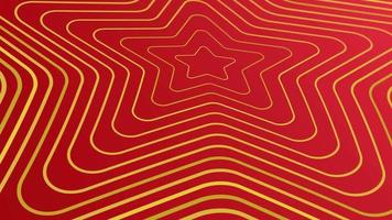 animated abstract pattern with geometric elements in red gold tones gradient background video