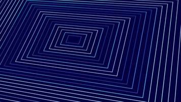 animated abstract pattern with geometric elements in blue tones gradient background video