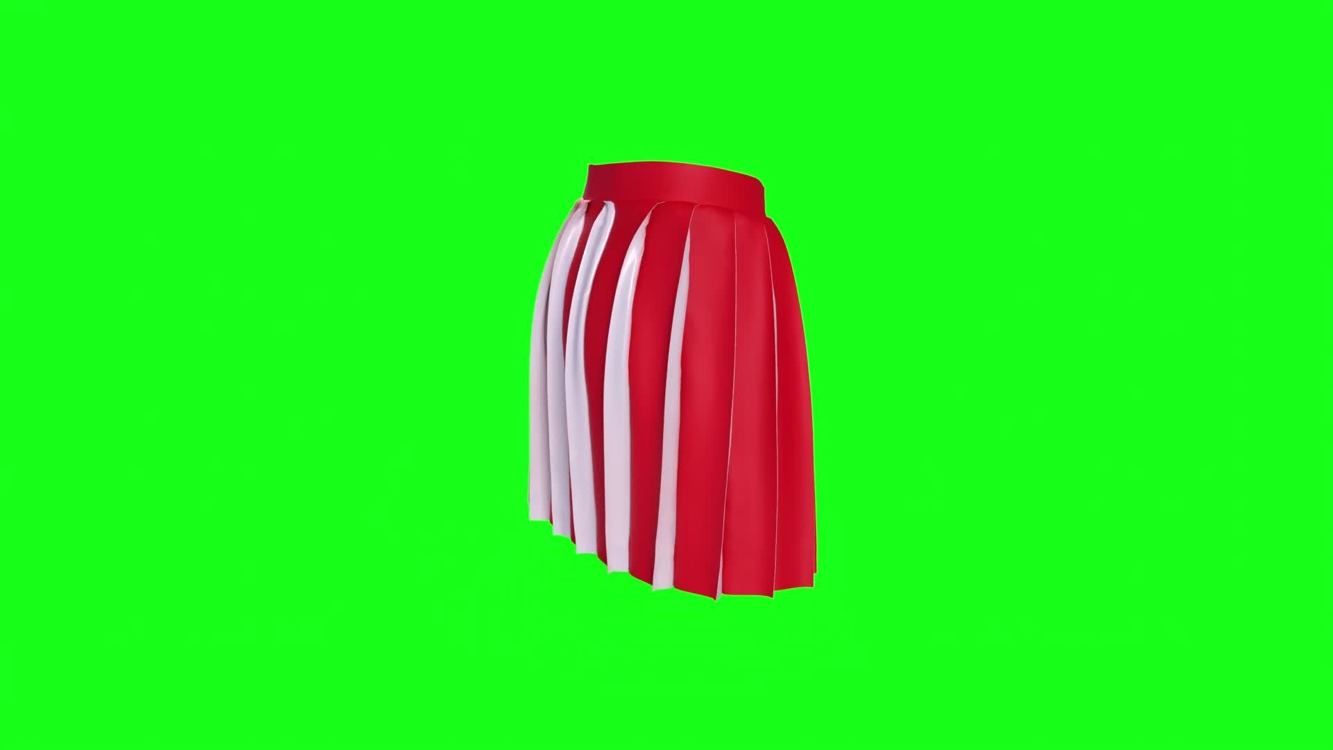 skirt isolated on background 20153917 Stock Video at Vecteezy