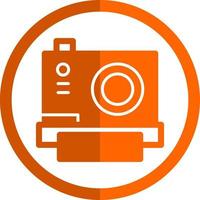 Instant Camera Vector Icon Design