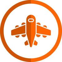 Airplane Vector Icon Design